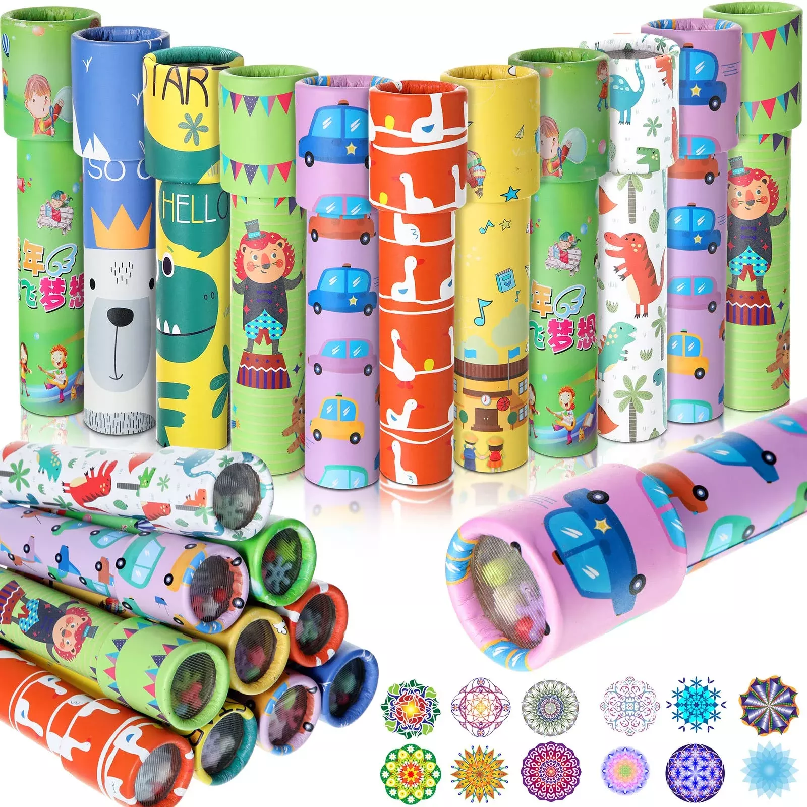 Sosation Magic Education Toys, Craft Paper, Colorful, 24 Pack, Small