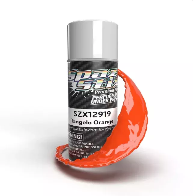 Spaz Stix 12929 Inferno Orange Spray Paint 3.5oz