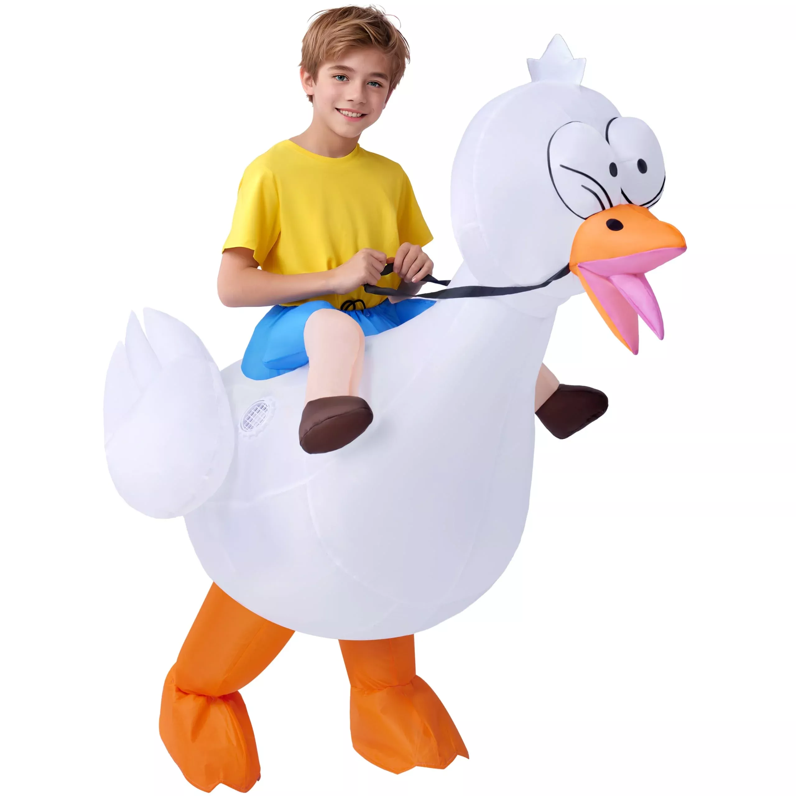 Spooktacular Creations Kids Halloween Inflatable Costume, Riding On A