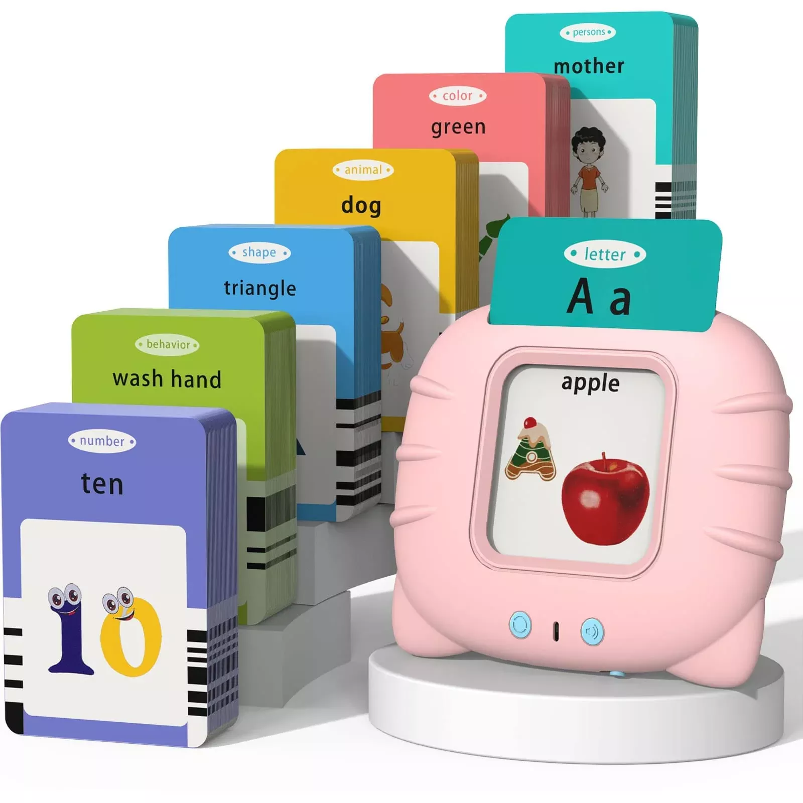 Startcan Speech Therapy Learning Toys Medium 510-Pink 255 Cards