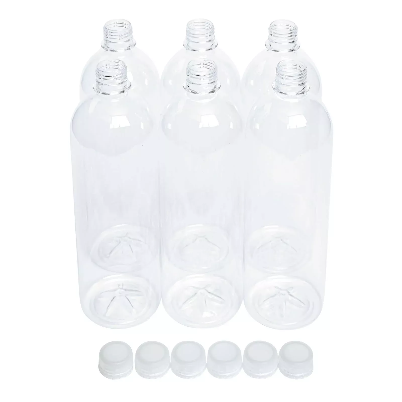 Steve Spangler Science Clear Plastic Bottles for Experiments, 6-Pack