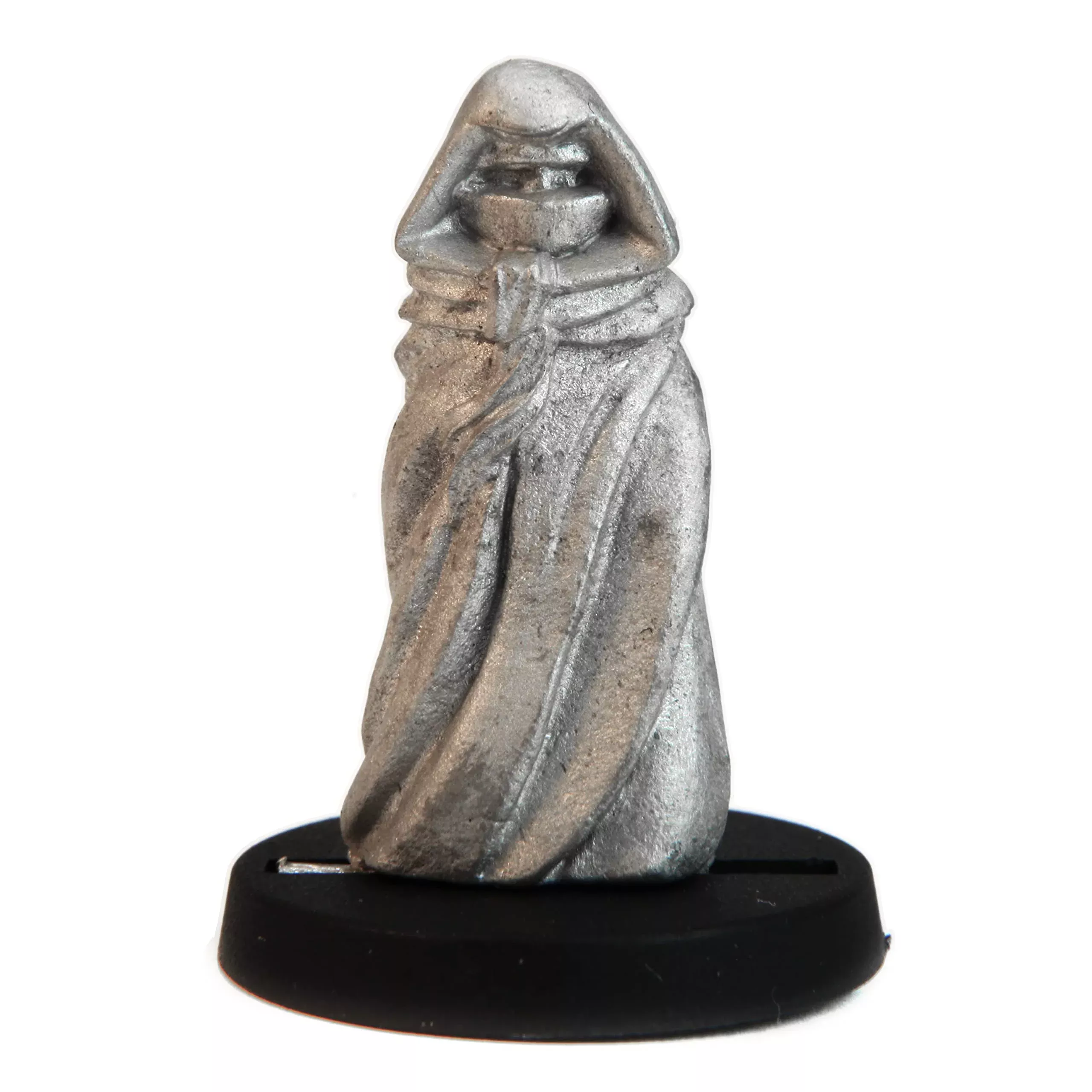 Stonehaven Cloaked Human Miniature Figure (For 28Mm Scale Table Top Wa