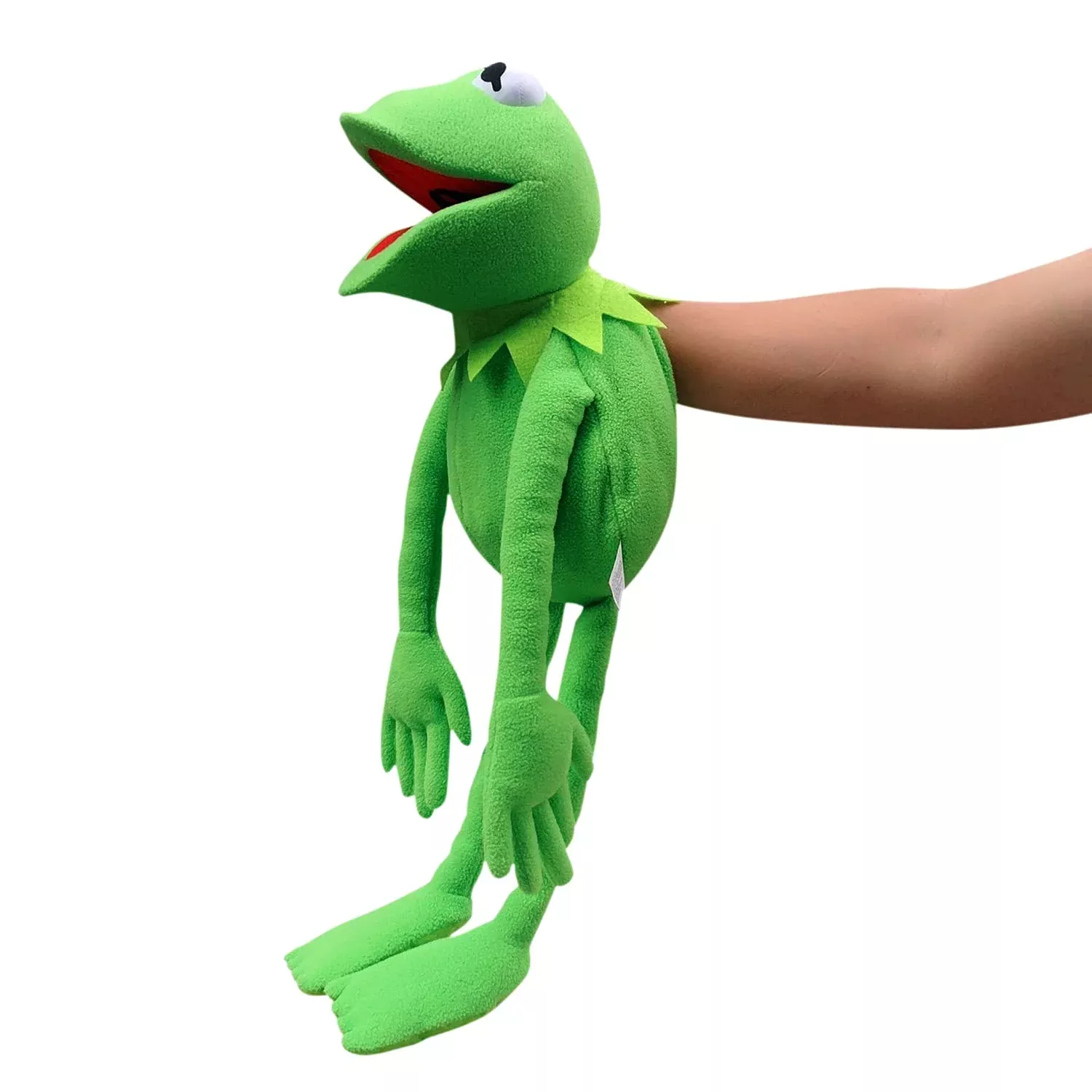 SUIYUEOUR Kermit Frog Hand Puppet, Plush Soft Doll, 24 Inches, Green,