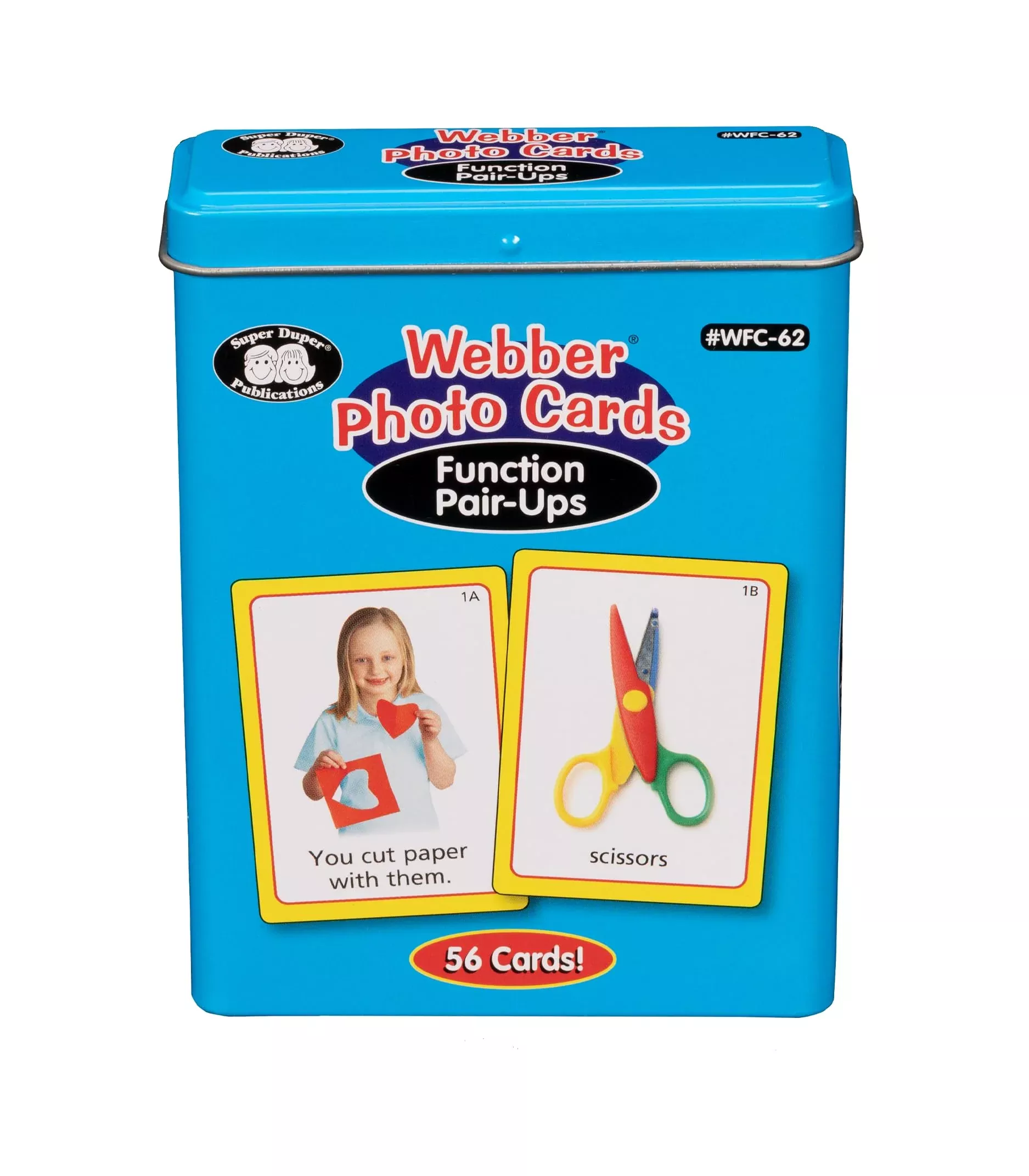 Super Duper Publications Webber Photo Cards Function Pair-Ups 56 Cards