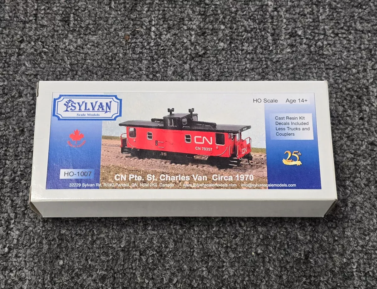 Sylvan Scale Models 1007 HO Scale CN Pte. St. Charles Van Resin Kit - NOS