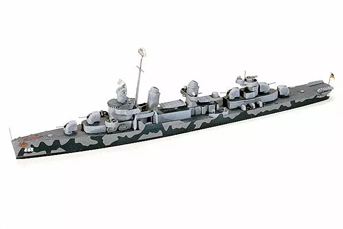 Tamiya 31902 1/700 USS DD445 Fletcher Class Destroyer Waterline Model Kit
