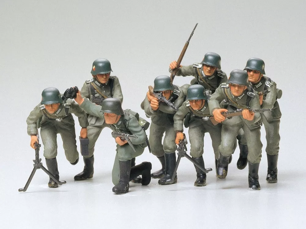 Tamiya 35030 1/35 German Assault Troops Figure Set Kit