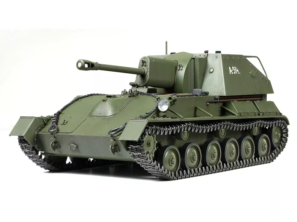Tamiya 35348 1/35 Russian Self-Propelled Gun SU-76M Model Kit