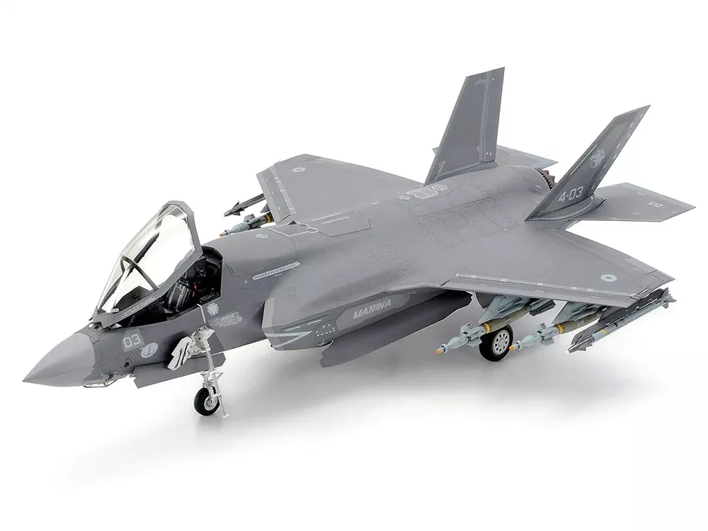 Tamiya 61125 1/48 Lockheed F-35 B Lightning II Model Jet Kit