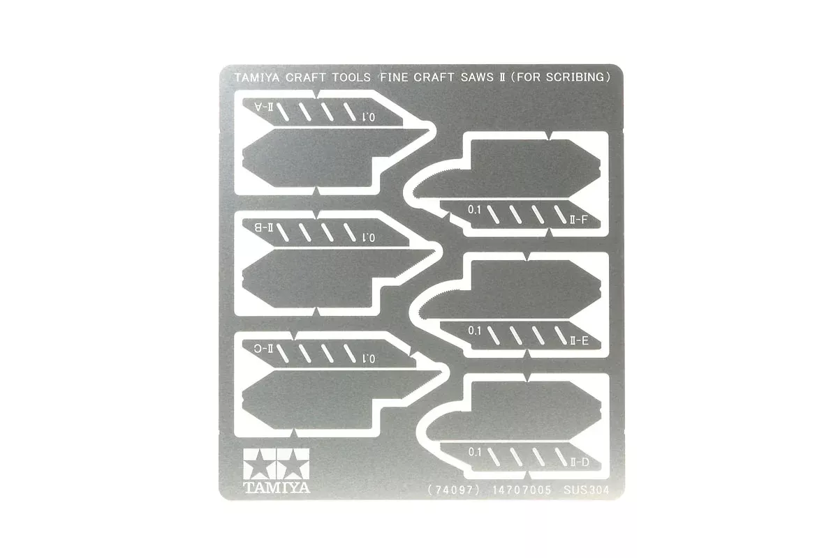 Tamiya 74097 Fine Craft Saws for Line Carving