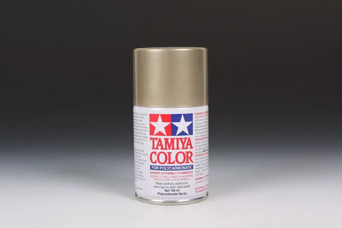 Tamiya 86052 PS-52 Polycarbonate Spray Paint 100ml Champagne Gold