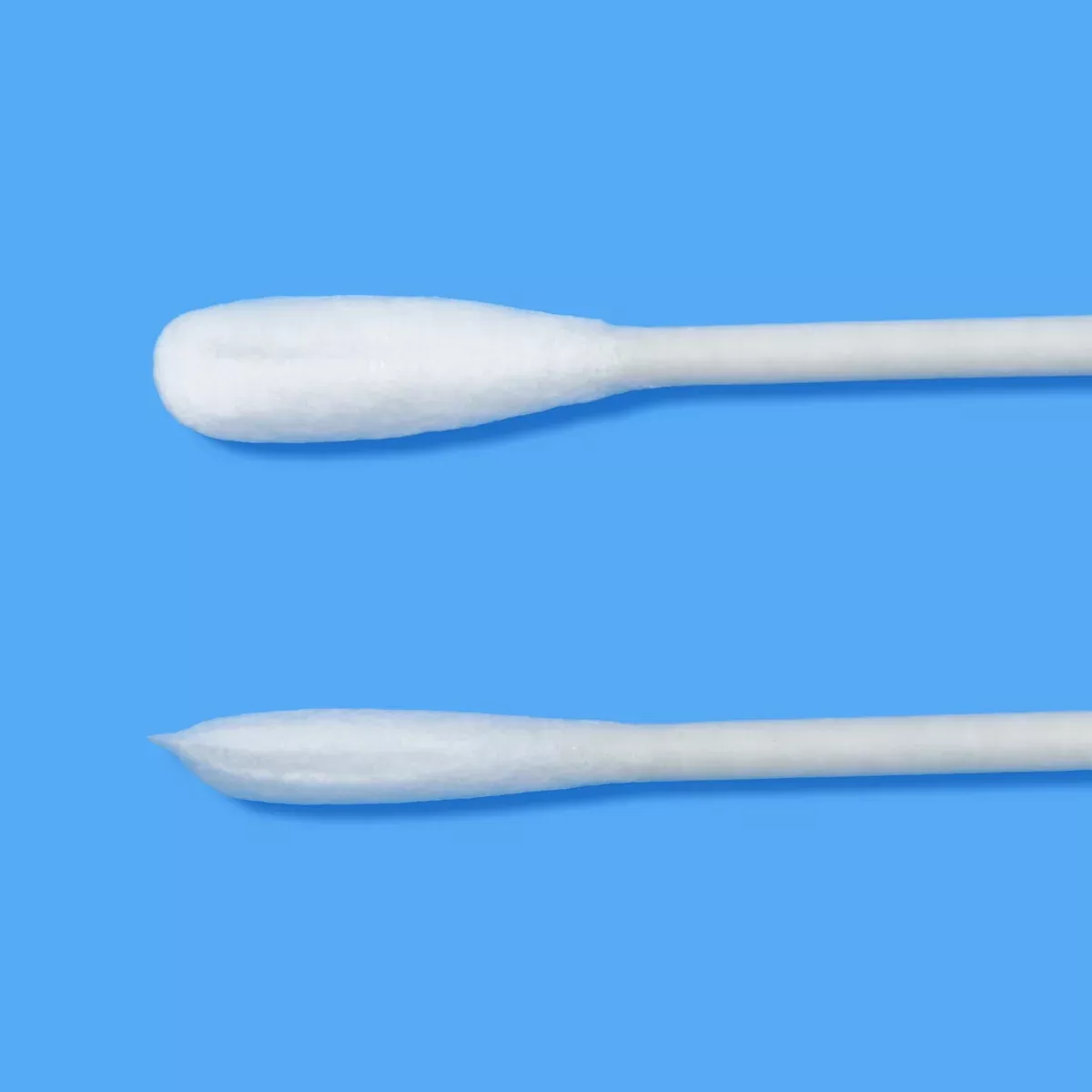 Tamiya 87141 Flat Round Craft Cotton Swab Tip (50 Pack)