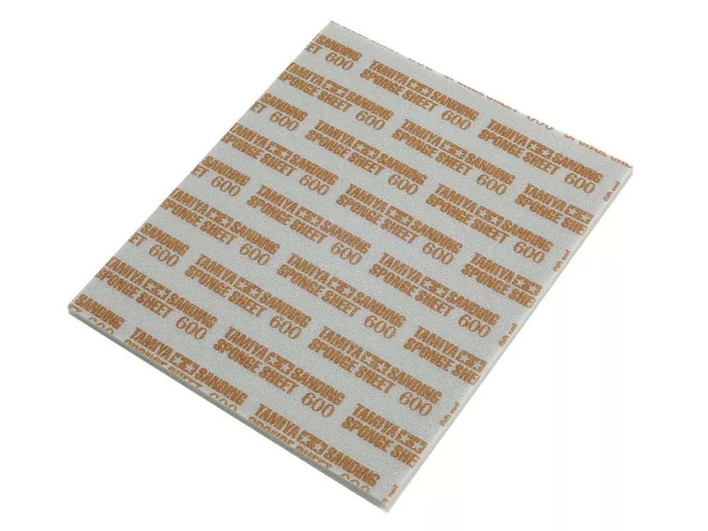 Tamiya 87148 Sanding Sponge Sheet 600 Grit