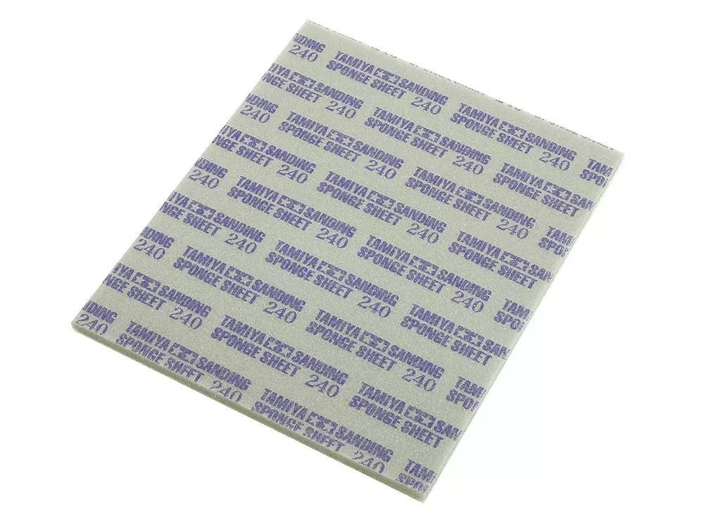 Tamiya 87162 Sanding Sponge Sheet 240 Grit