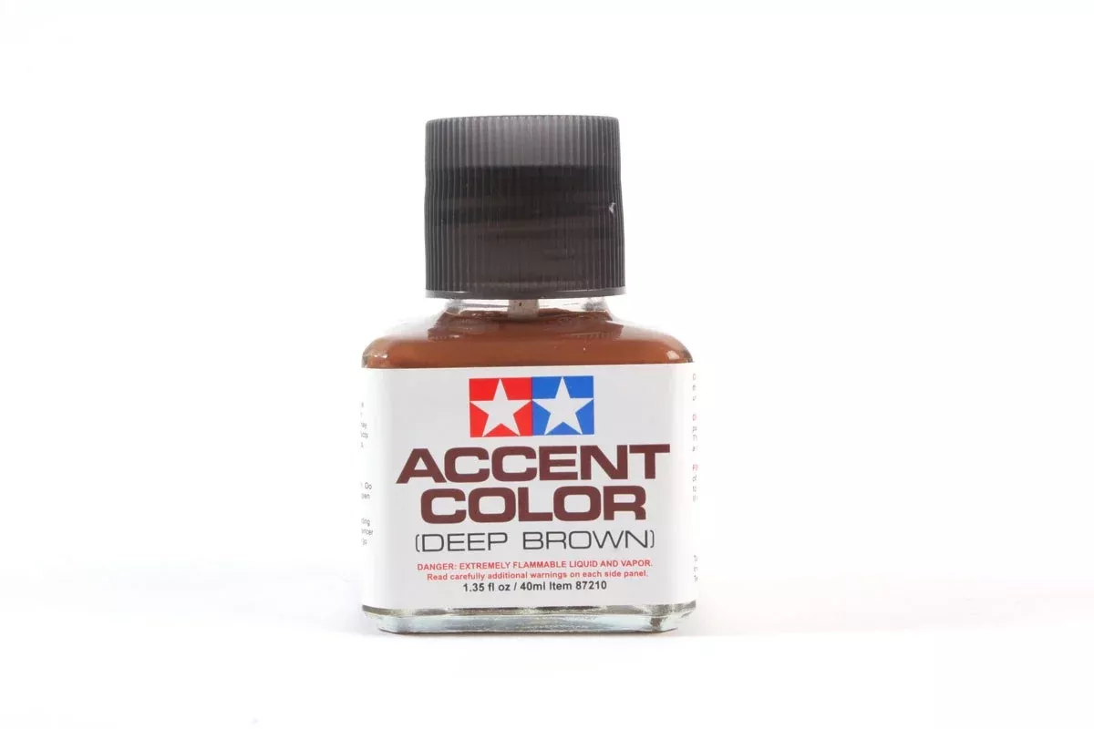 Tamiya 87210 Panel Line Accent Color 40ml Deep Brown