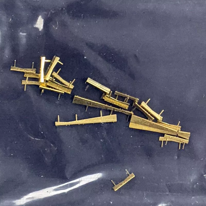 Tangent Scale Models 208 HO Scale Running Board Brackets for 40'/50' Boxcar or Caboose