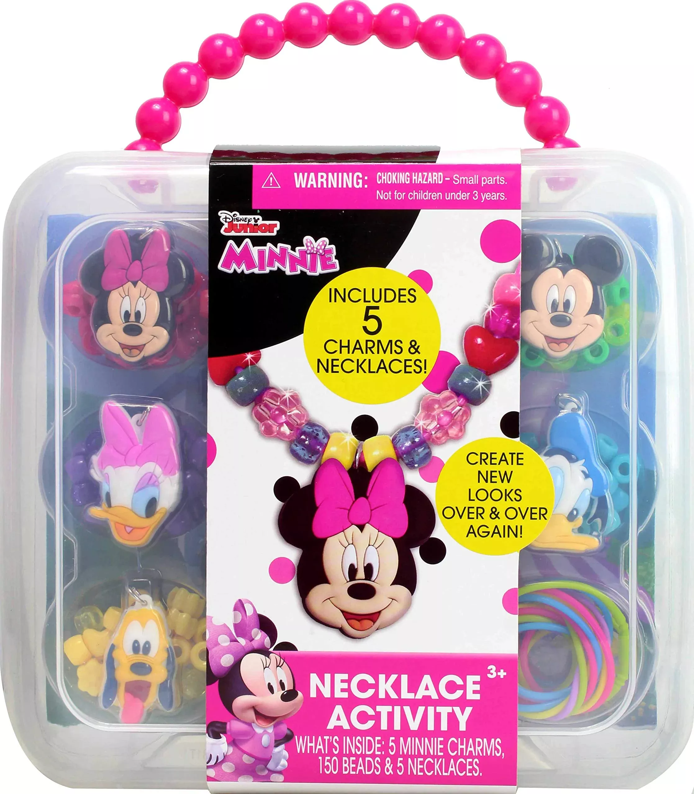 Tara Toys Minnie Mouse Necklace Activity Set - Small, 150 Beads