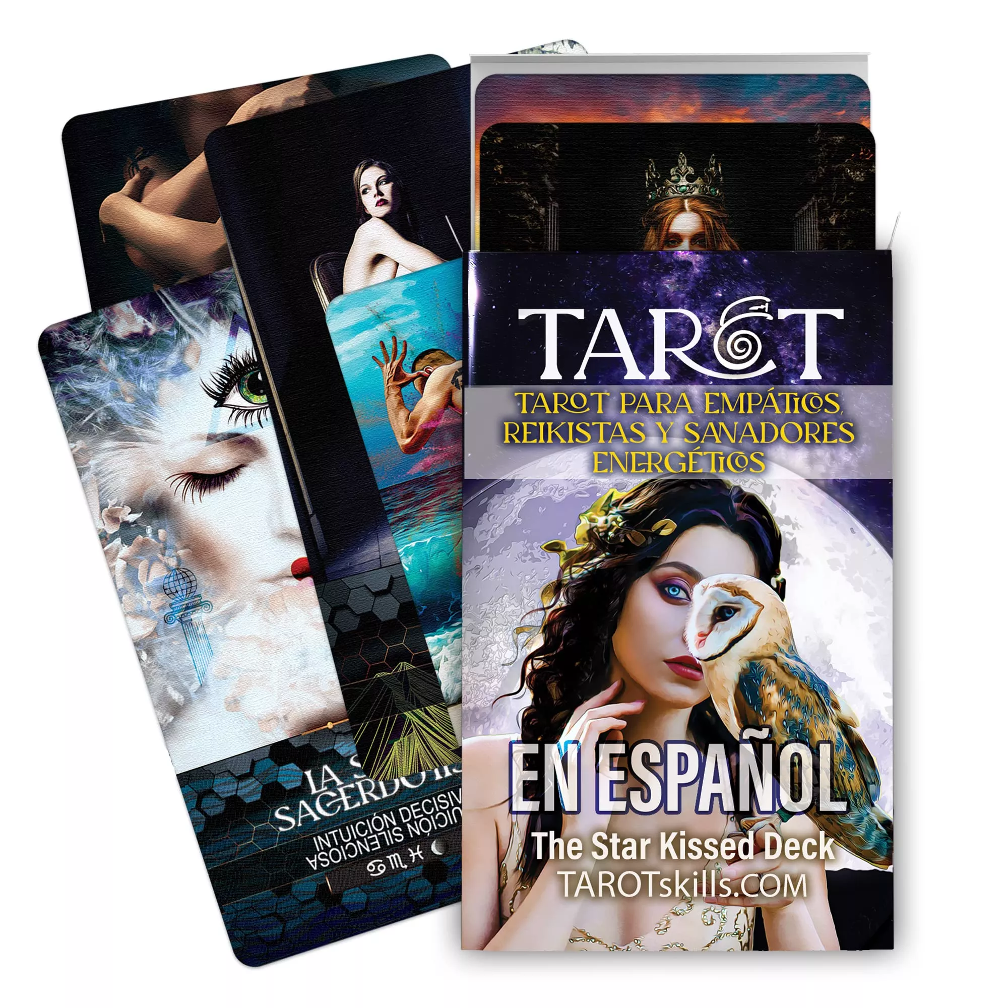 TAROTskills Tarot Deck for Beginners & Intermediates - Multi Color