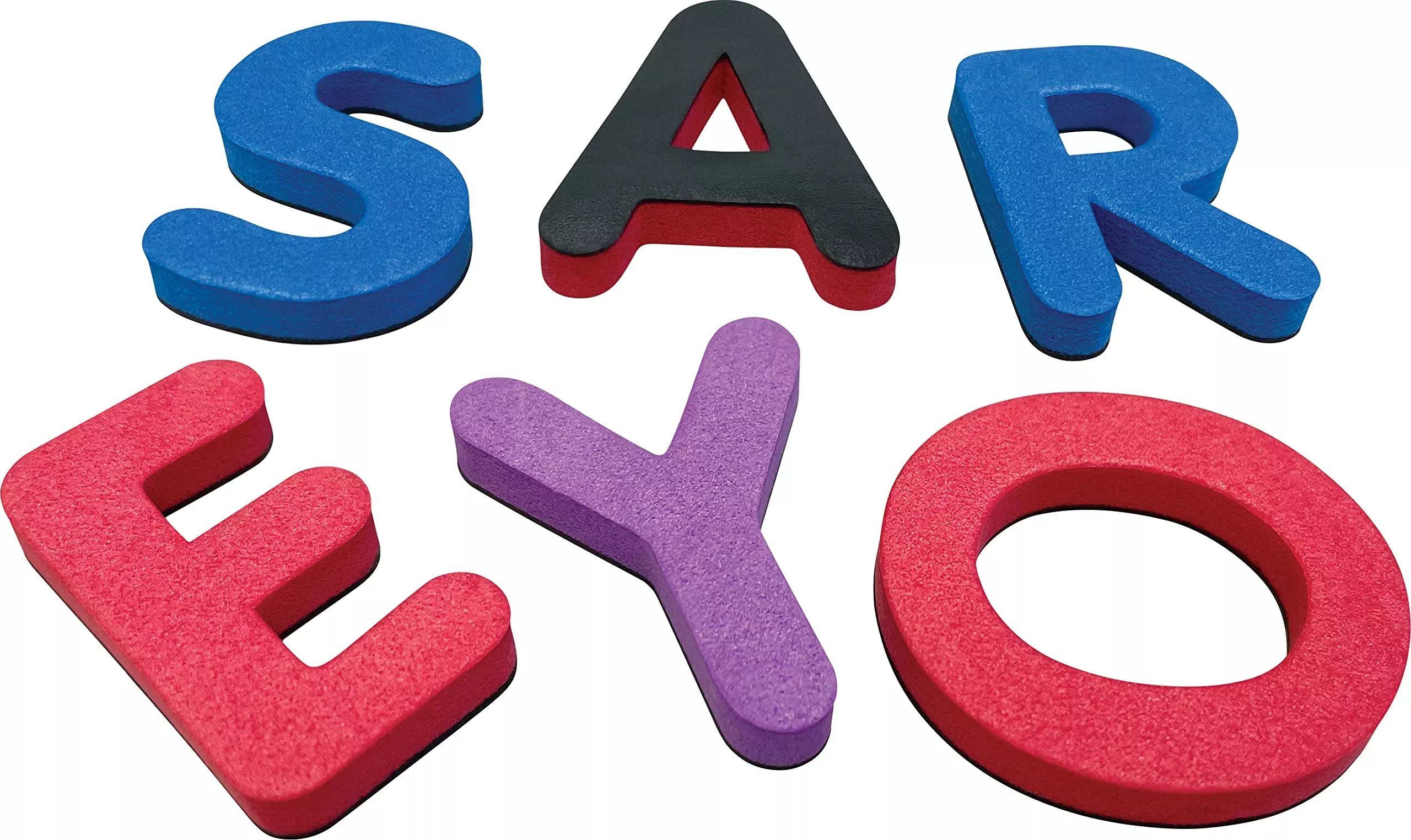 Teacher Created Resources Magnetic Foam Uppercase Letters, Assorted, 1