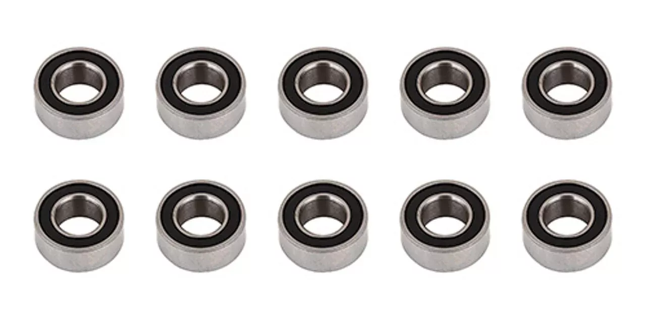 Team Associated 81666 5x10x4mm rubber sealed Clutch Bearings
