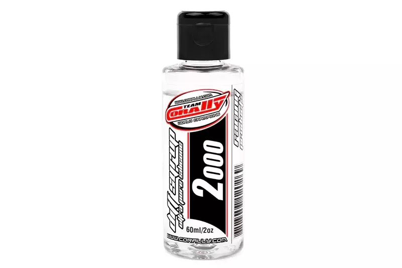 Team Corally C-81502 Ultra Pure Silicone Diff Oil (Syrup) - 2000 CPS - 60ml