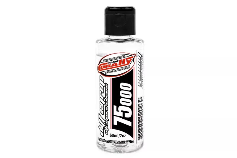 Team Corally C-81575 Ultra Pure Silicone Diff Oil (Syrup) - 75000 CPS - 60ml