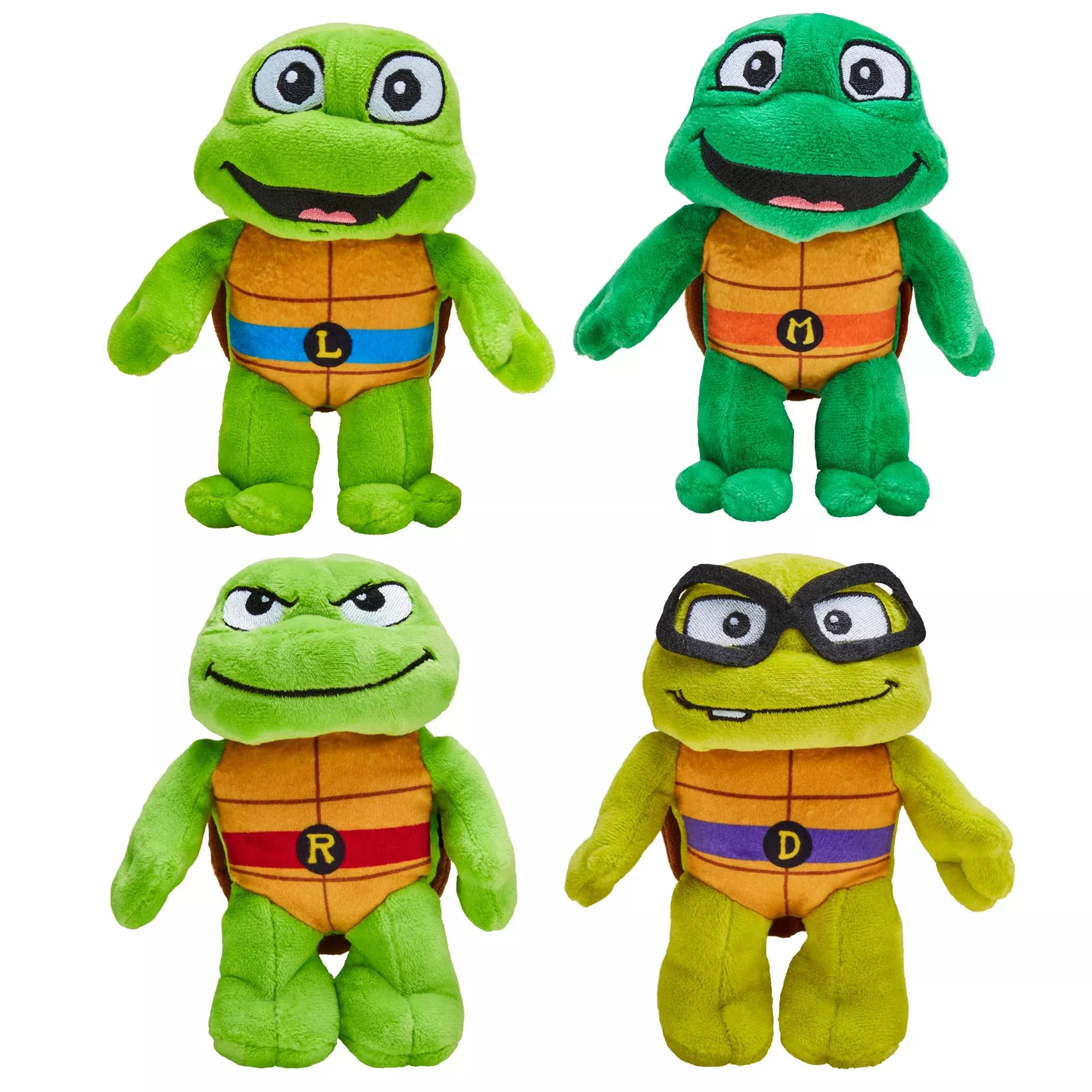 TEENAGE MUTANT NINJA Turtles Plush Figures 8 Inch Multi Color