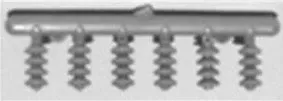 Tichy Train Group 8158 HO Scale PRR Style Catenary Insulators (24 Pack)