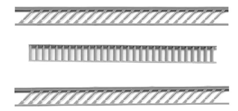 Tichy Train Group 8213 HO Scale Turned Spindle Stair Railing (2 Pack)