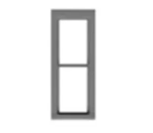 Tichy Train Group 8236 HO Scale 1/1 Double Hung Window (12 Pack)