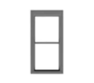 Tichy Train Group 8237 HO Scale 1/1 Double Hung Window (12 Pack)