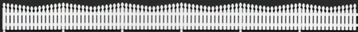Tichy Train Group 8282 HO Scale 4' High Fancy Picket Fence (5 Pack)