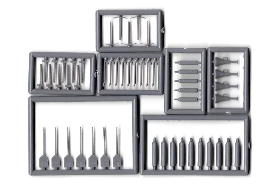 Tichy Train Group 8290 HO Scale Assorted Tools 49 Pcs