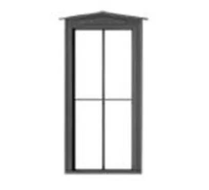 Tichy Train Group 8301 HO Scale Durango Station 2 Over 2 Double-Hung Window (8 Pack)