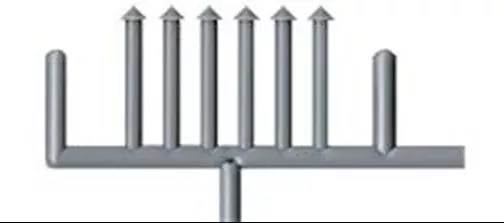 Tichy Train Group 8326 HO Scale 8' Stove Chimney Pipe (18 Pack)