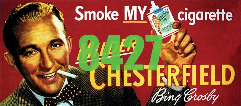 Tichy Train Group 8427 HO Scale Billboard Kit - Chesterfield Cigarette