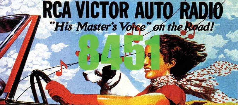 Tichy Train Group 8451 HO Scale Billboard Kit - Rca Victor Auto Radio