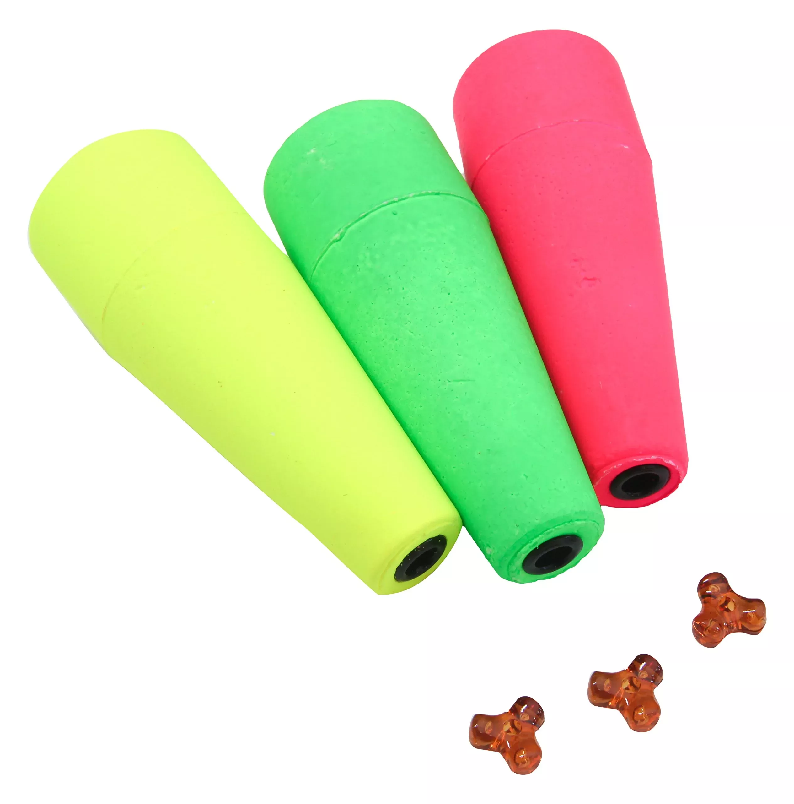 Tigress Medium Weighted Kite Fishing Line Markers - 3 Pack, Multi