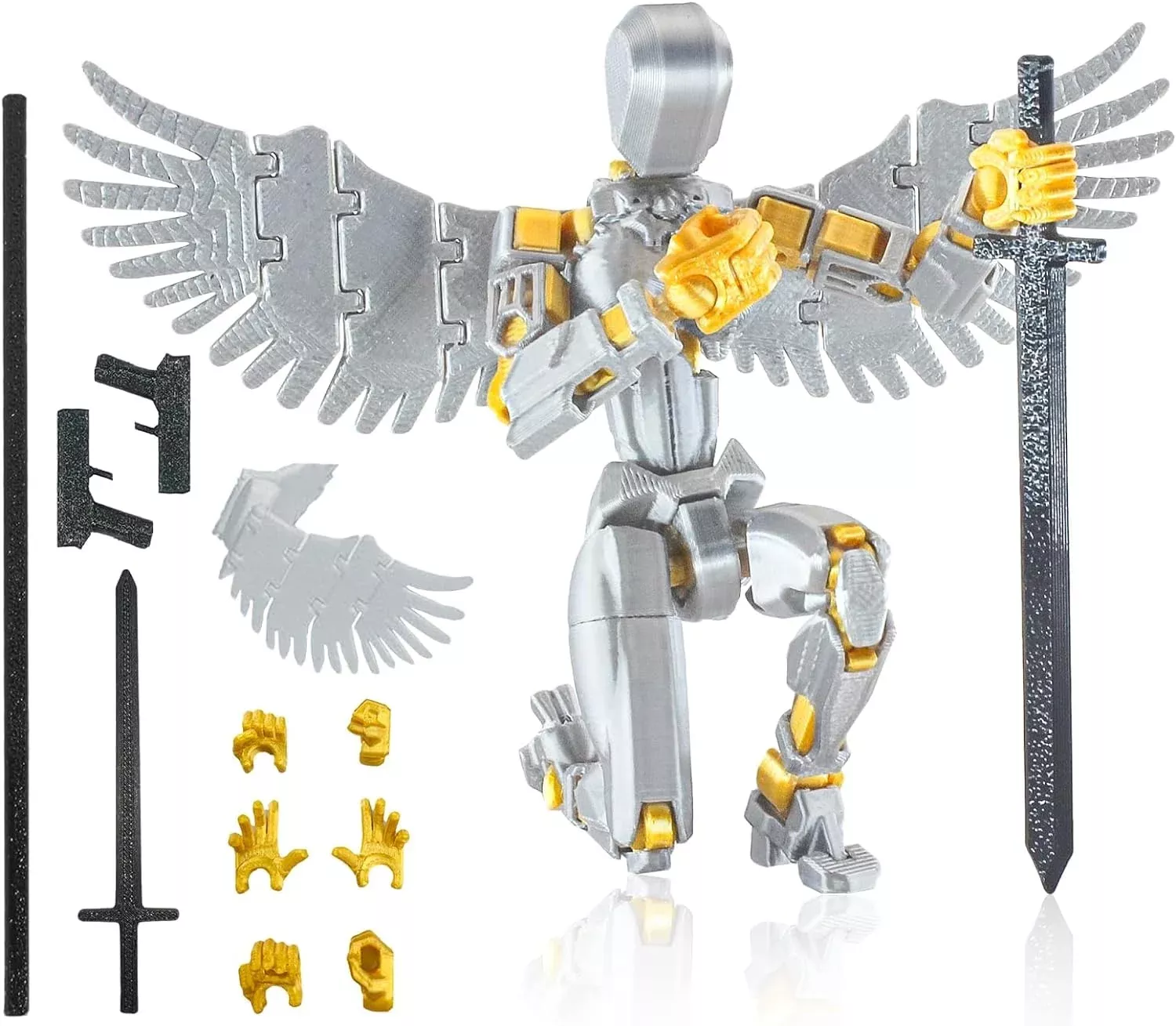 Titan 13 Multi-Jointed Action Figures,Titan 13 Action Figure,3D Printe