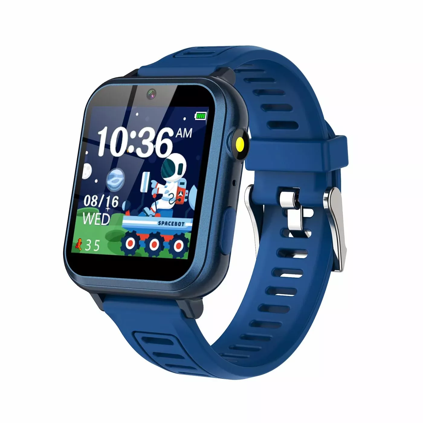 Tixpc Kids Smart Watch Blue with Camera, Games, and Pedometer