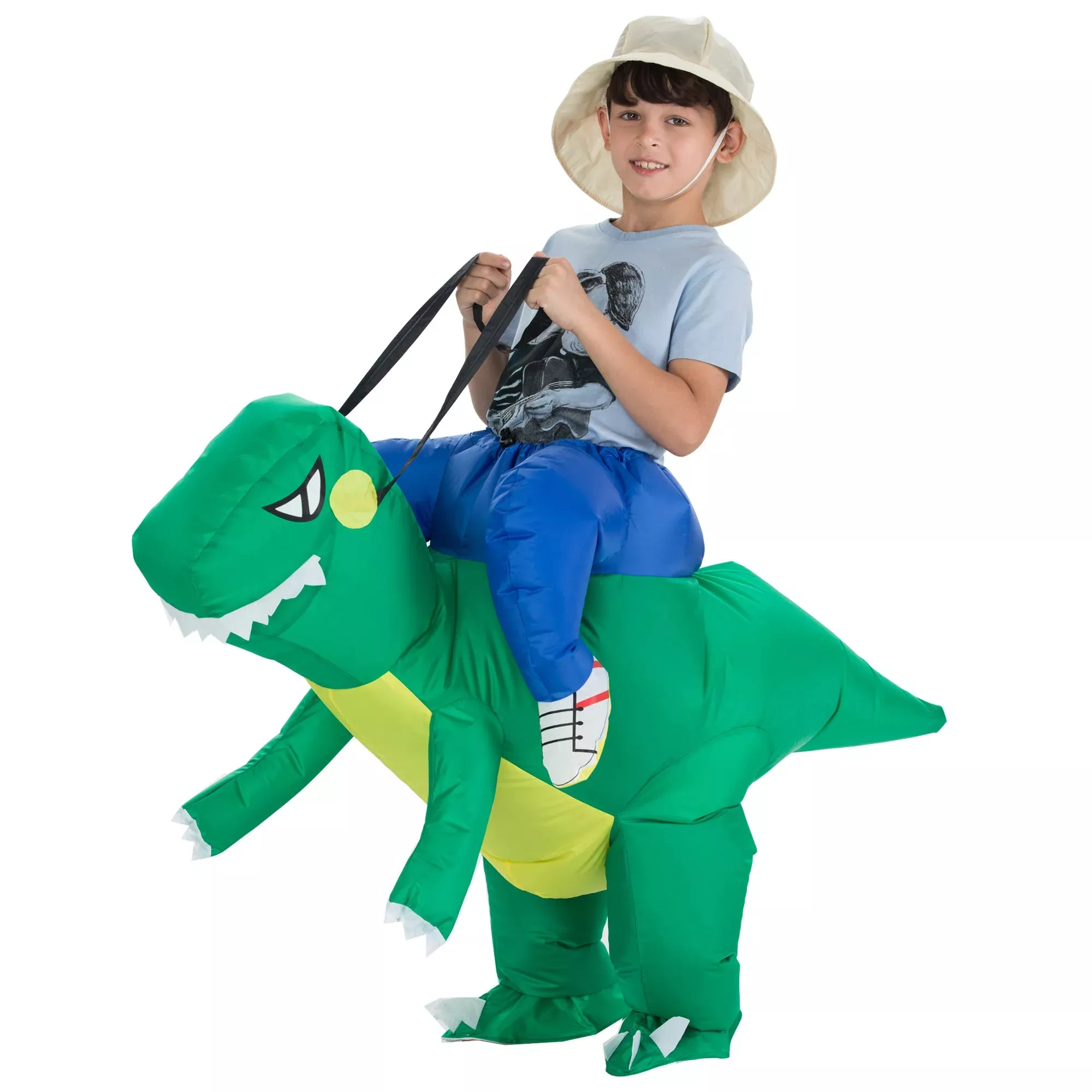 Toloco Inflatable Costume For Kids Blow Up Dinosaur Costume, Inflatabl