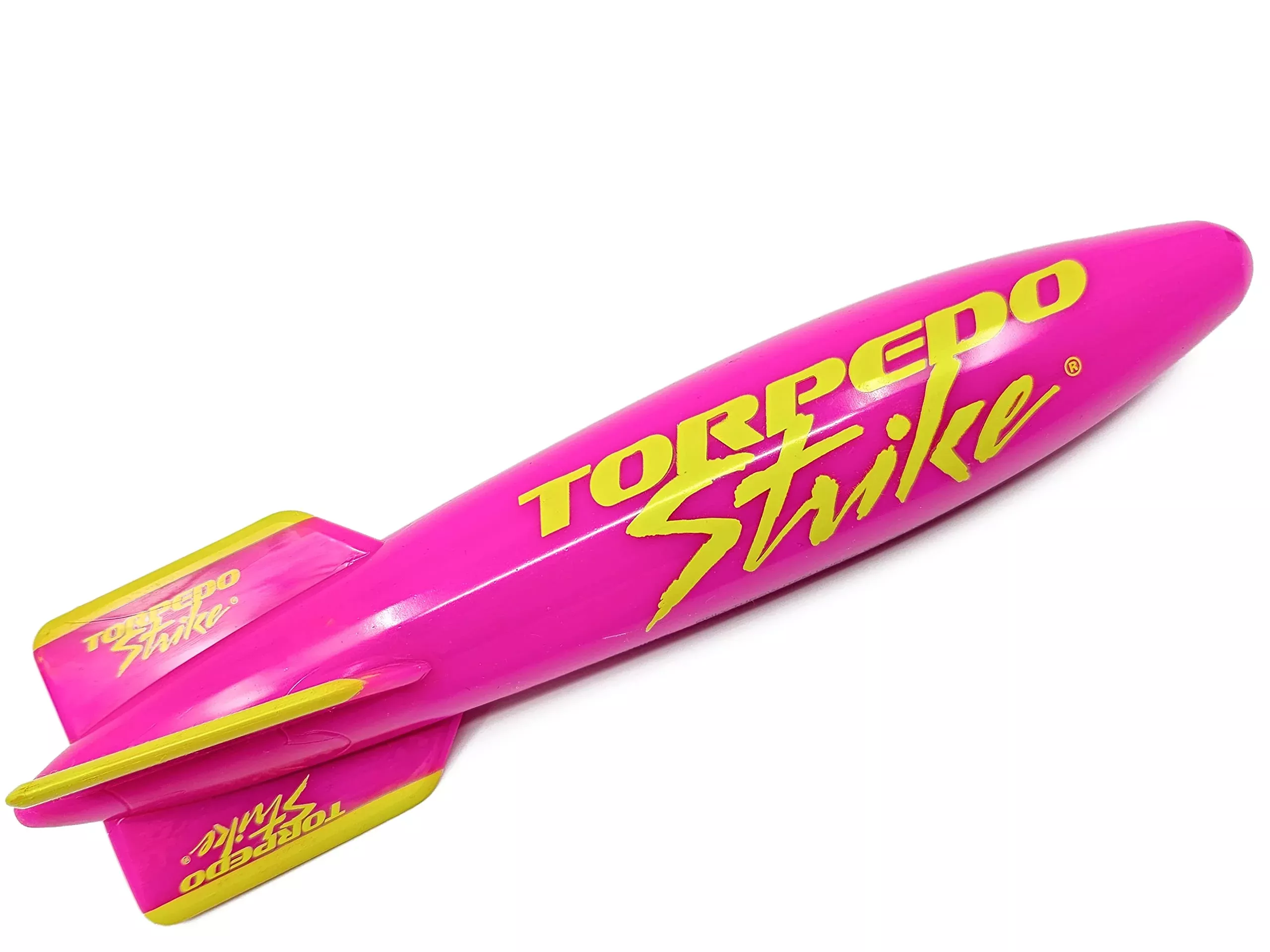 Torpedo Strike Spinfin 10.25'' Large Pool Torpedo Rocket Spins & Glide