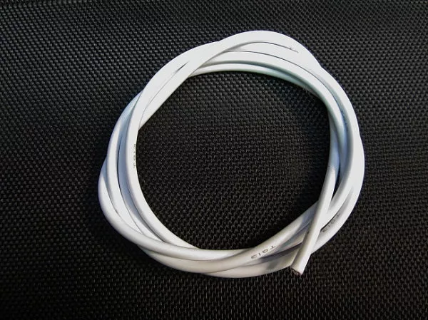 TQ Wire 1337 13 Gauge Super Flexible Wire - 3' White