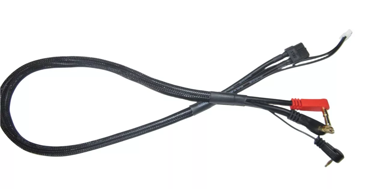 TQ Wire 2723 XT60 2S Charge Cable with Strain Reliefs