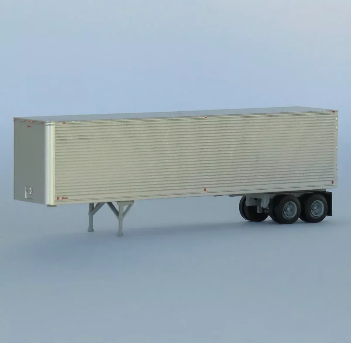 Trainworx 40299-1 N Scale 40' Corrugated Trailer Unlettered