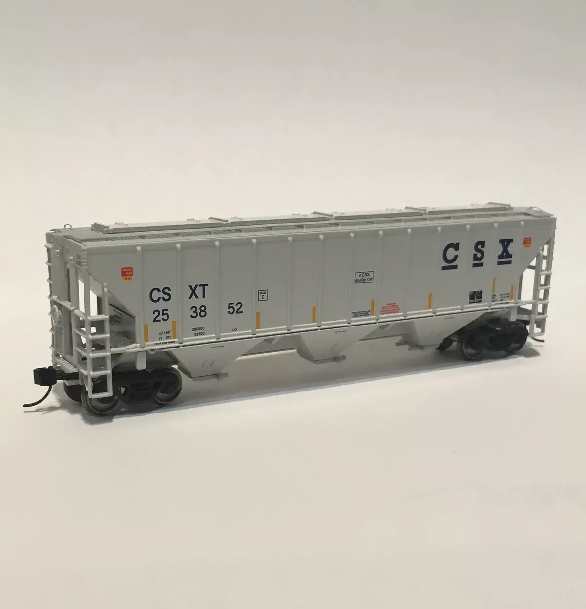 Trainworx N Scale 24424-01 PS-4427 Covered Hopper CSXT 253852