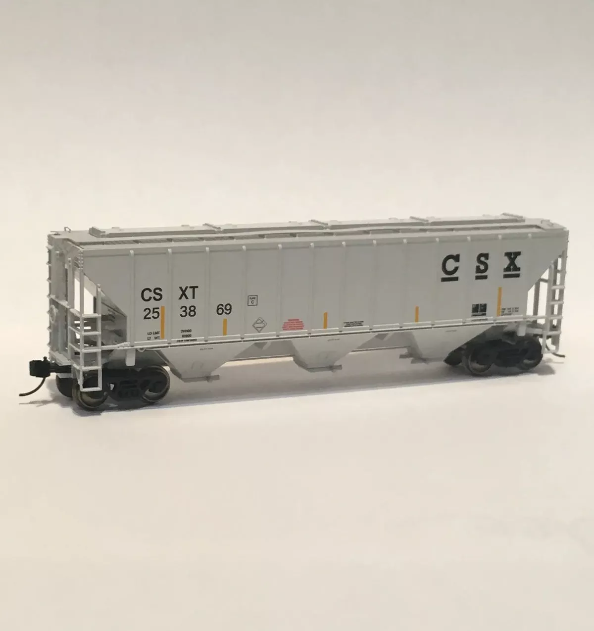 Trainworx N Scale 24424-06 PS-4427 Covered Hopper CSXT 253870