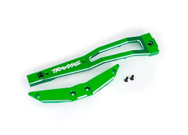 Traxxas 10221 Green Aluminum Front Chassis Brace MAXX Slash