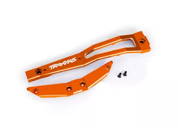 Traxxas 10221 Orange Aluminum Front Chassis Brace MAXX Slash