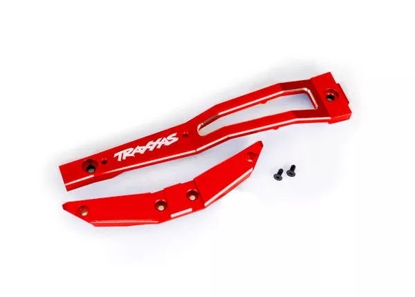 Traxxas 10221 Red Aluminum Front Chassis Brace MAXX Slash